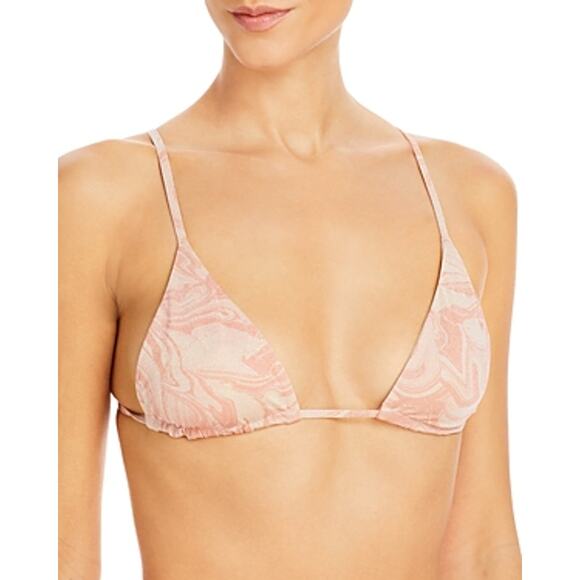 L*Space Brittany Triangle Bikini Top - All Swirled Up NWT Size Medium - Picture 1 of 7